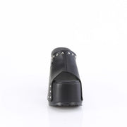 Demonia CAMEL-109 Slide (Black Vegan Leather)