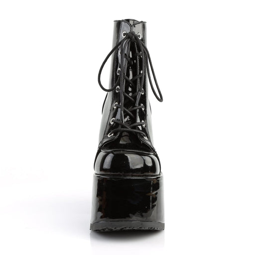 Demonia CAMEL-203 Ankle Boot (Black Patent)