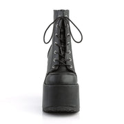 Demonia CAMEL-203 Ankle Boot (Black Vegan Leather)