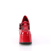 Demonia CAMEL-55 Red Patent