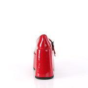 Demonia CAMEL-55 Red Patent