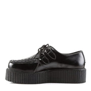 Demonia CREEPER-402 Sneaker (Black Leather)