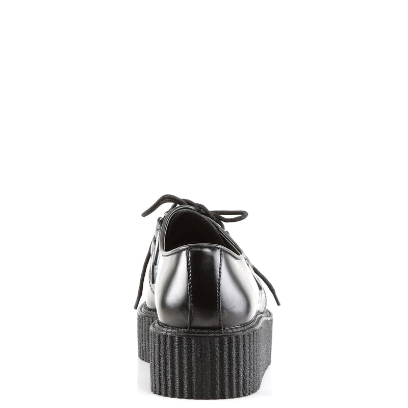 Demonia CREEPER-402 Sneaker (Black Leather)