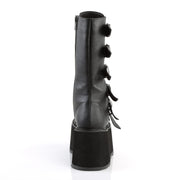 Demonia DAMNED-225 Mid-Calf Boot (Black Vegan Leather)
