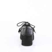 Demonia DANK-28 Sneaker (Black Vegan Leather)
