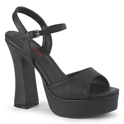 Demonia DOLLY-09 Sandal (Black Vegan Leather)