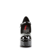 Demonia DOLLY-50 Pump (Black Patent)