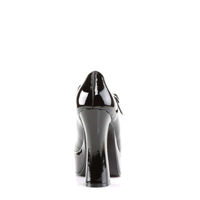 Demonia DOLLY-50 Pump (Black Patent)