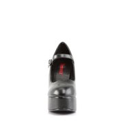 Demonia DOLLY-50 Pump (Black Vegan Leather)