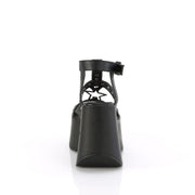 Demonia DYNAMITE-12 Sandal (Black Vegan Leather)