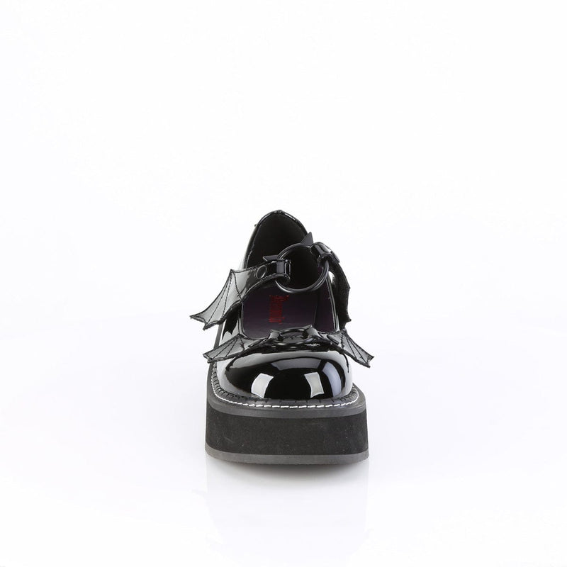 Demonia EMILY-23 Mary Jane (Black Patent)