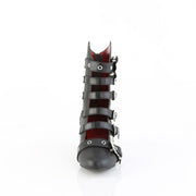 Demonia FLORA-1035 Pump (Black Vegan Leather)