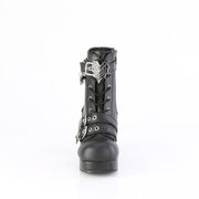 Demonia GOTHIKA-66 Mid-Calf Boot (Black Vegan Leather)