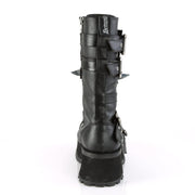 Demonia GRAVEDIGGER-250 Mid-Calf Boot (Black Vegan Leather)