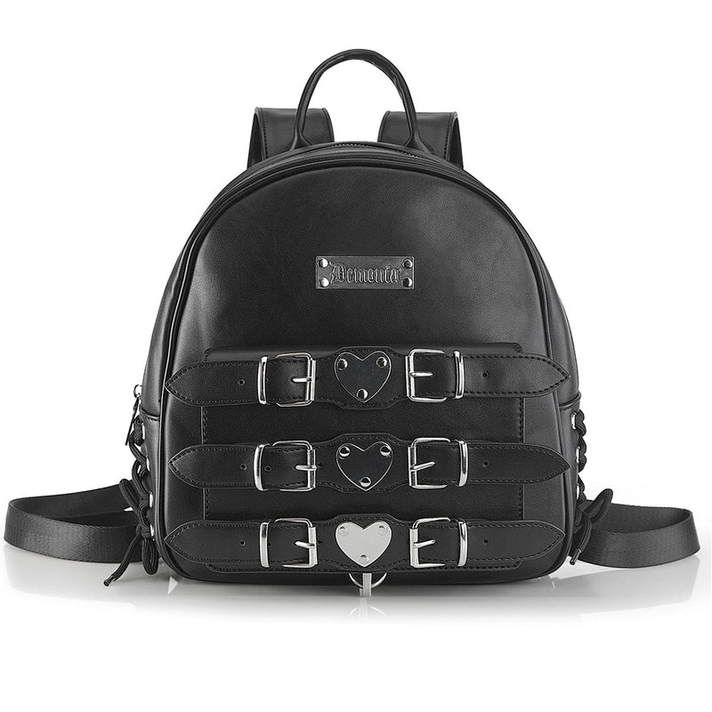 Demonia HB-675 Mini Backpack Bag (Black Vegan Leather) ONE SIZE