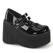 Demonia KERA-08 Mary Jane (Black Patent)
