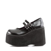 Demonia KERA-08 Mary Jane (Black Vegan Leather)