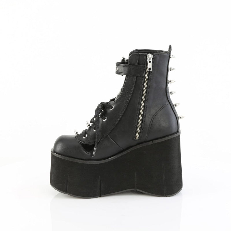 Demonia KERA-150 Ankle Boot (Black Vegan Leather)