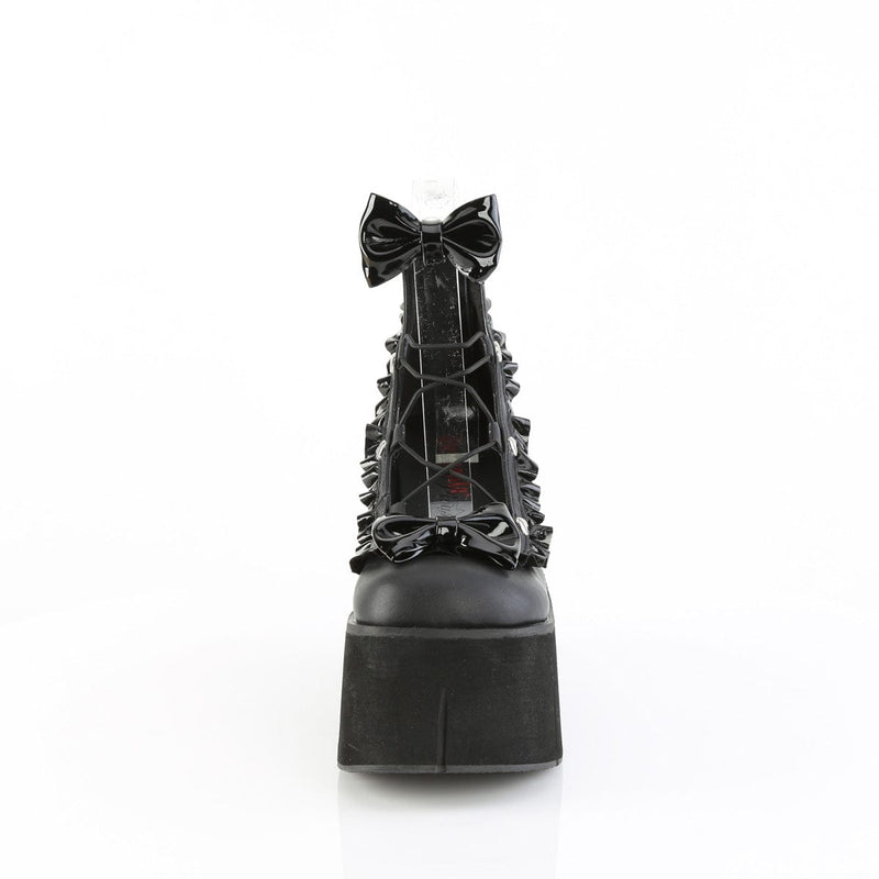 Demonia KERA-18 Ankle Boot (Black Vegan Leather)