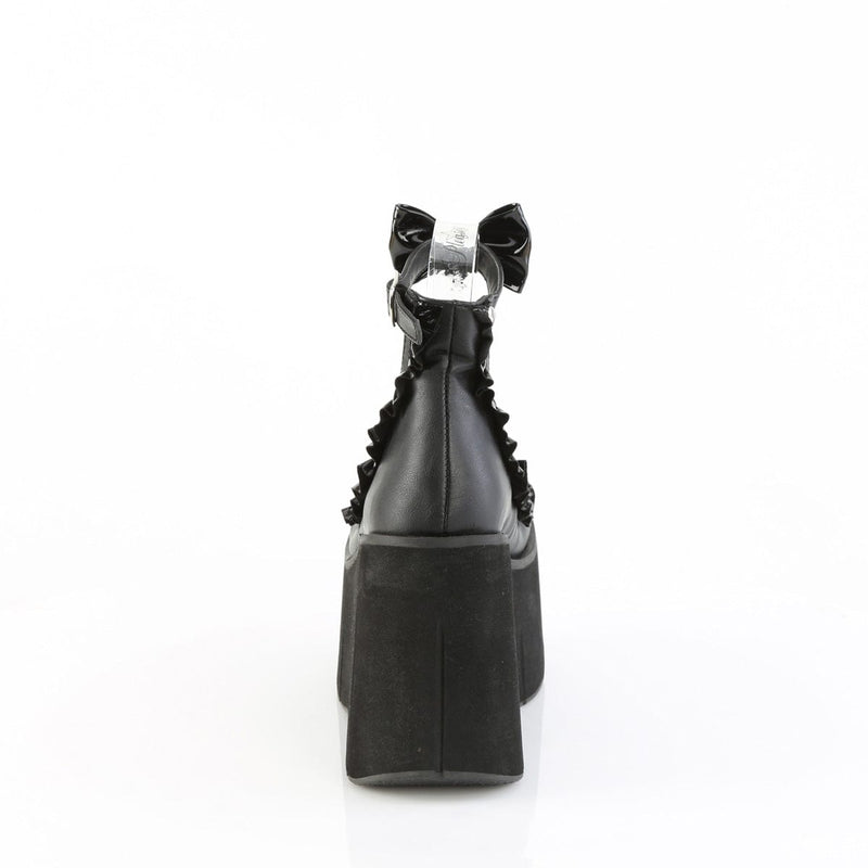 Demonia KERA-18 Ankle Boot (Black Vegan Leather)