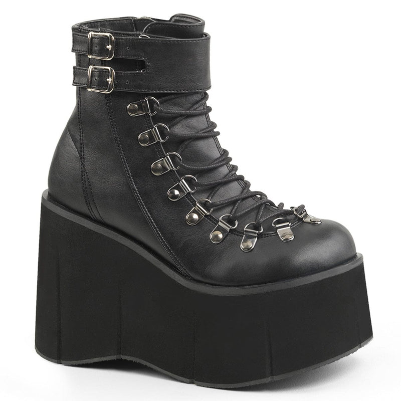 Demonia KERA-21 Ankle Boot (Black Vegan Leather)