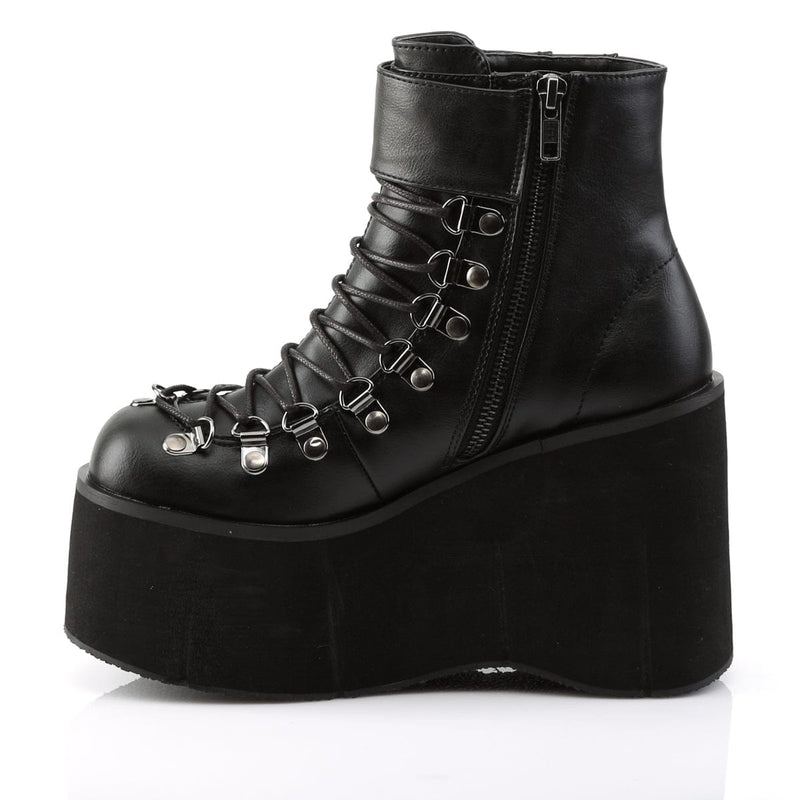 Demonia KERA-21 Ankle Boot (Black Vegan Leather)