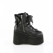 Demonia KERA-55 Ankle Boot (Black Vegan Leather)