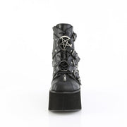 Demonia KERA-68 Ankle Boot (Black Vegan Leather)