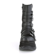 Demonia NEPTUNE-210 Mid-Calf Boot (Black Vegan Leather)