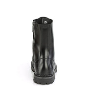 Demonia RIOT-10 Ankle Boot (Black Leather)