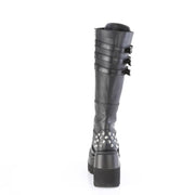 Demonia SHAKER-225 Black Vegan Leather