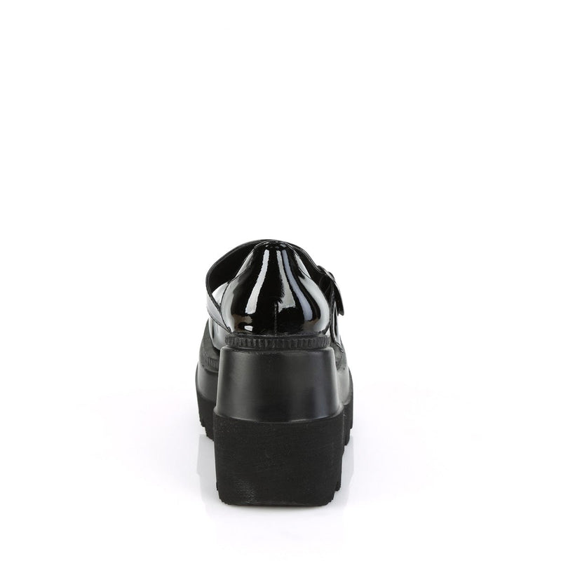 Demonia SHAKER-23 Black Patent
