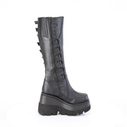 Demonia SHAKER-232 Black Vegan Leather