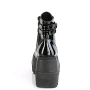 Demonia SHAKER-52 Ankle Boot (Black Patent)