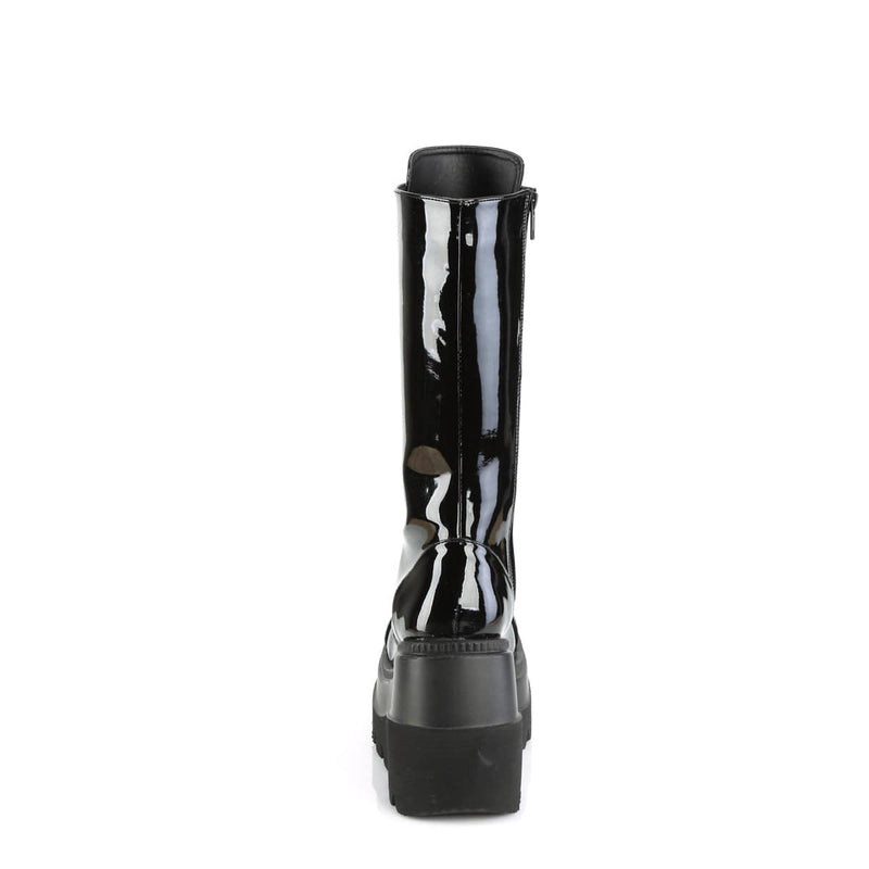 Demonia SHAKER-72 Black Patent