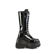 Demonia SHAKER-72 Black Patent