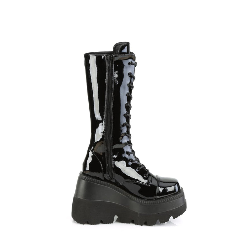 Demonia SHAKER-72 Black Patent