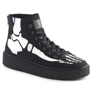 Demonia SNEEKER-252 Sneaker (Black Canvas)