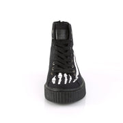 Demonia SNEEKER-252 Sneaker (Black Canvas)
