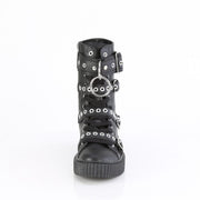 Demonia SNEEKER-320 Sneaker (Black Vegan Leather)