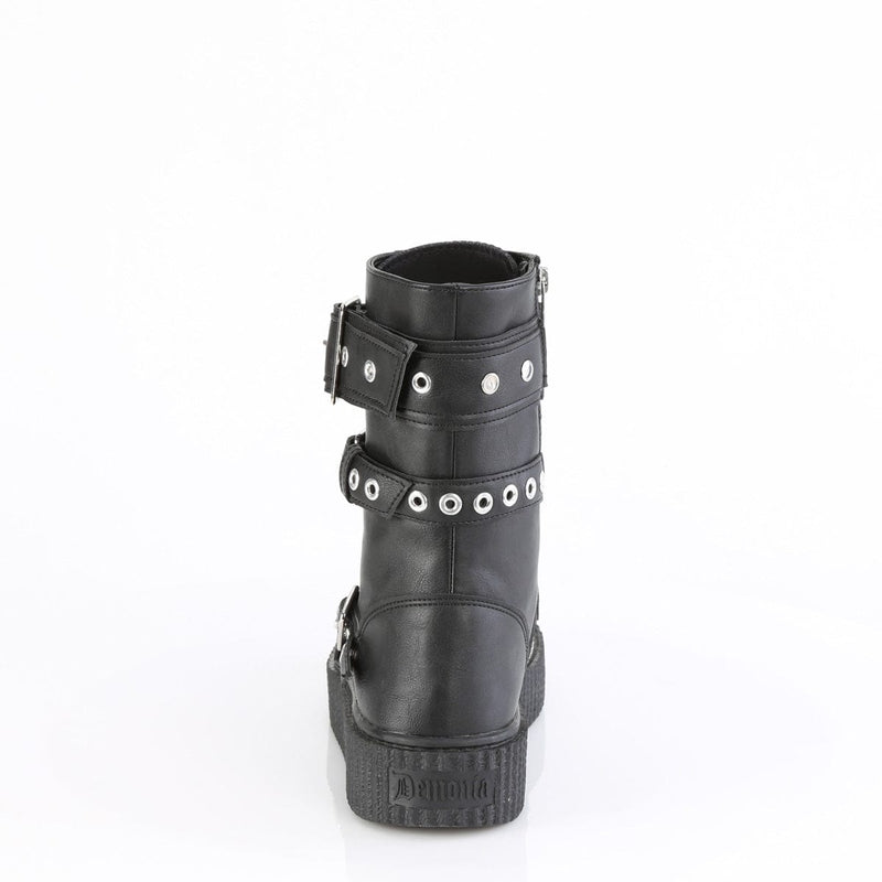 Demonia SNEEKER-320 Sneaker (Black Vegan Leather)