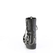 Demonia SNEEKER-325 Sneaker (Black Vegan Leather-Fishnet)