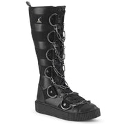 Demonia SNEEKER-405 Sneaker (Black Vegan Leather-Canvas)
