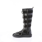 Demonia SNEEKER-405 Sneaker (Black Vegan Leather-Canvas)