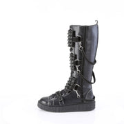 Demonia SNEEKER-410 Sneaker (Black Vegan Leather-Canvas)