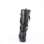 Demonia SNEEKER-410 Sneaker (Black Vegan Leather-Canvas)