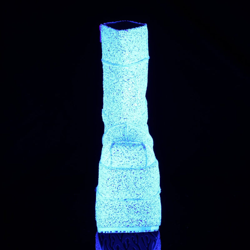Demonia STACK-201G White Multi Glitter