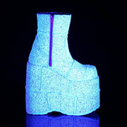 Demonia STACK-201G White Multi Glitter