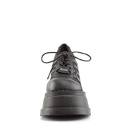 Demonia STOMP-08 Sneaker (Black Vegan Leather)