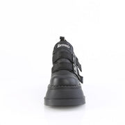 Demonia STOMP-28 Sneaker (Black Patent-Vegan Leather)